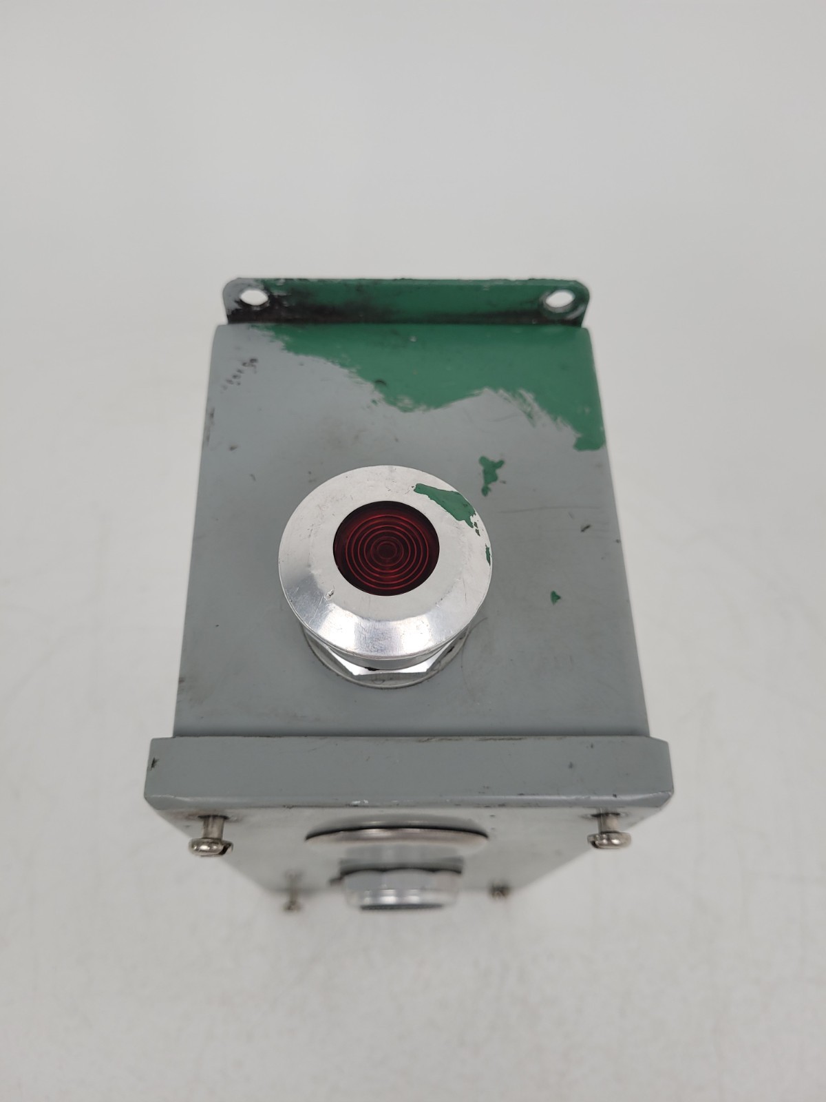 E-3PBX Hoffman Pushbutton Enclosure w/ Pushbutton and Red Light- Next Day Option