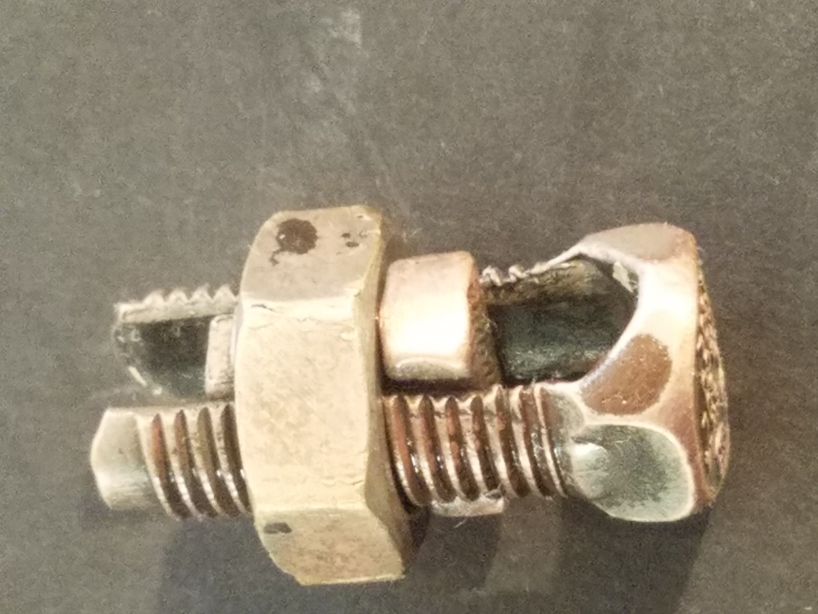 TPU SW-4 #4-#10 Tin Plated Copper Split-Bolt Connector