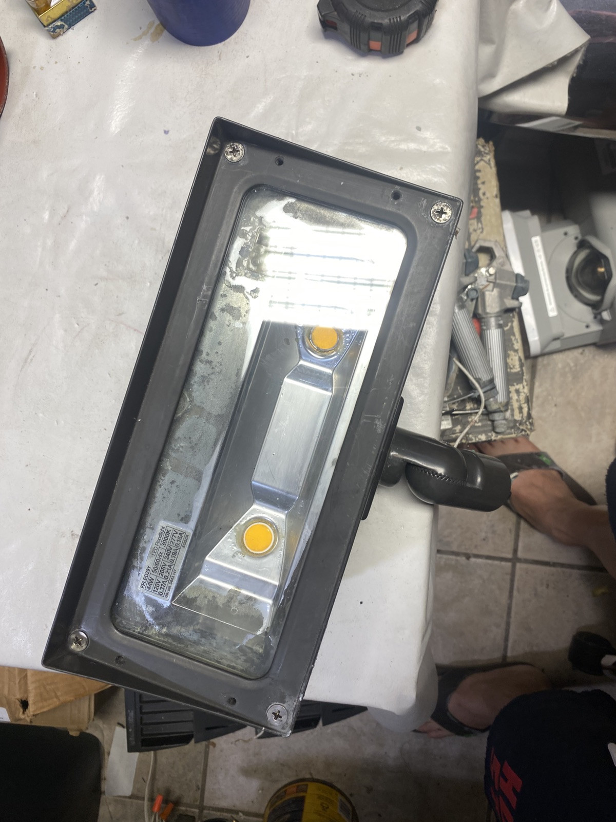 RAB LIGHTING FFLED39Y LED Floodlight 44W 120V (4 PARTS) #8