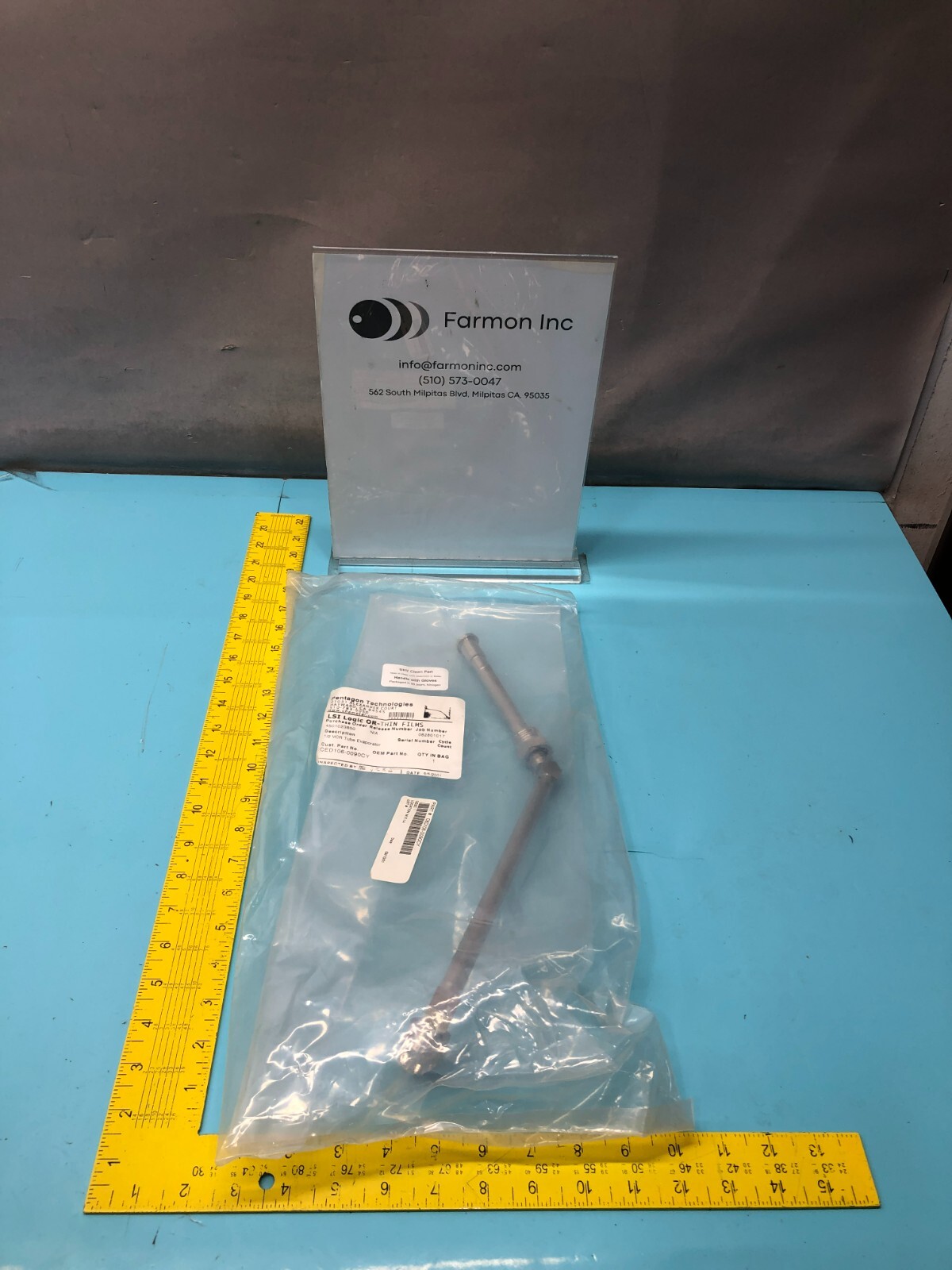 PENTAGON CED106-0090CY , 1/2 VCR TUBE EVAPORATOR, 153873