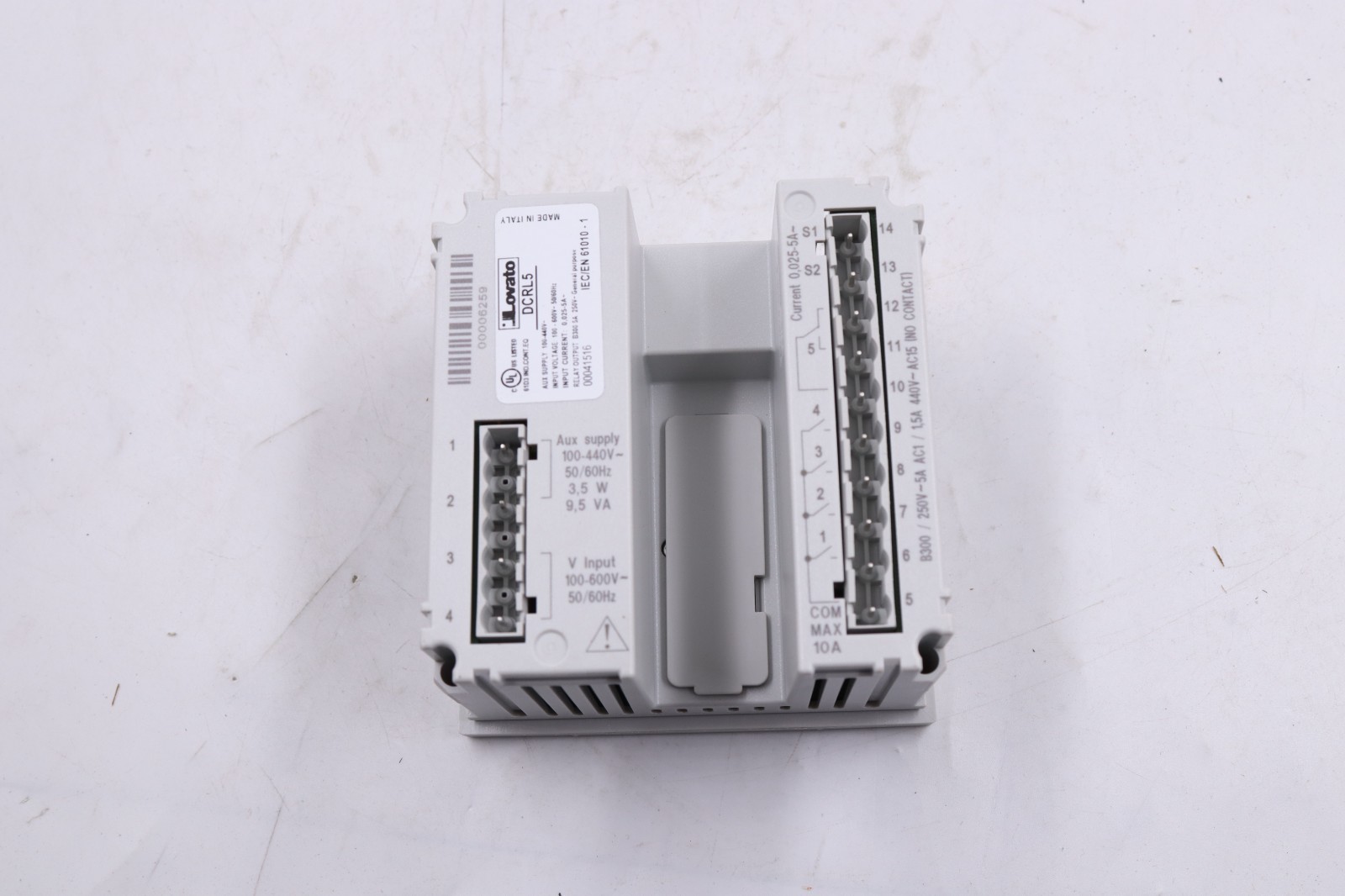 Lovato DCRL5 Power Factor Correction Control Relay MADE IN ITALY