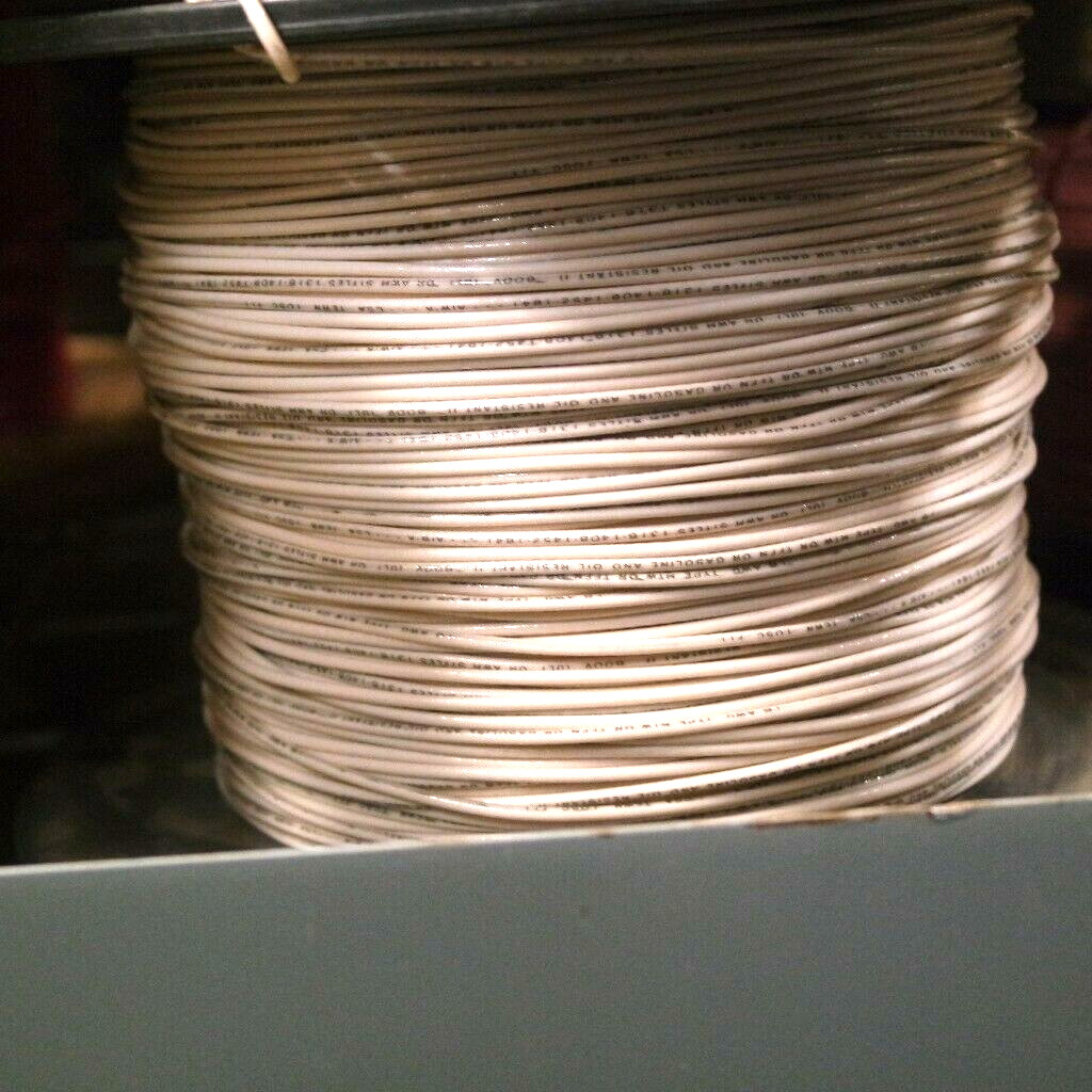 1533 ft 16 AWG TFFN 600V Wire WHITE