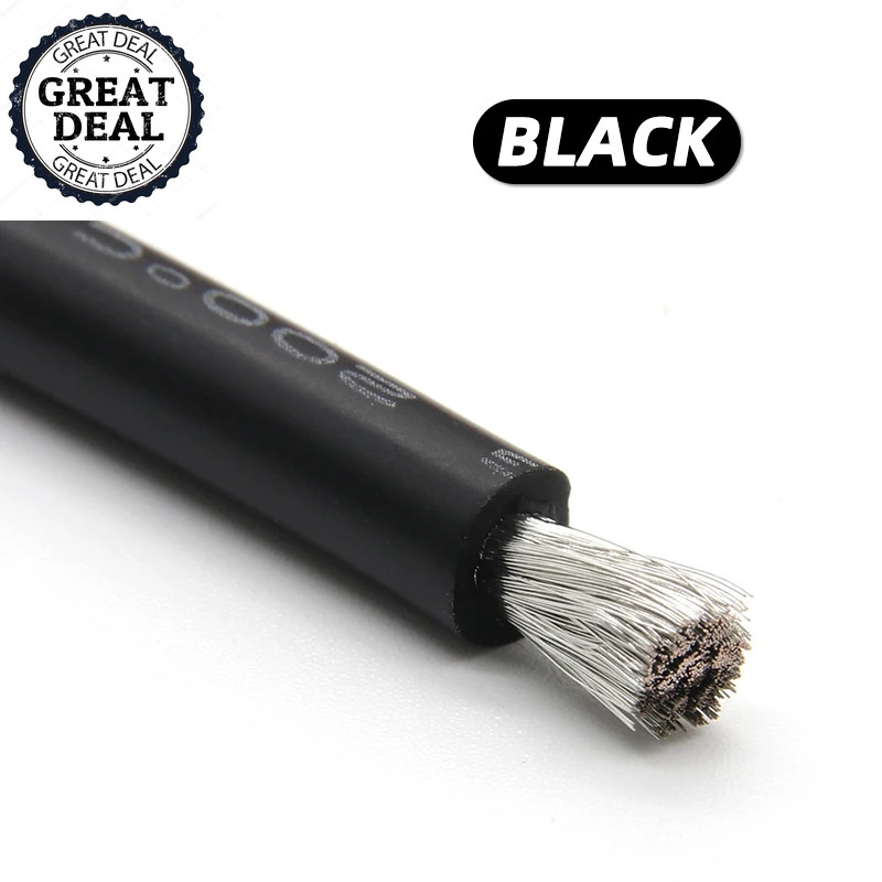 Car Battery Wiring Flexible Silicone Cable Heat-Resistant Durble Electrical Wire