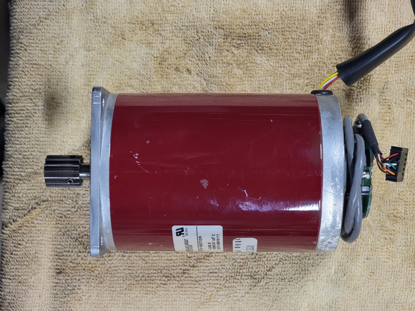 Pacific Scientific E33NRFB-LDN-SS-02, Stepper Motor Sigmax W/ RENCO 1675701-001