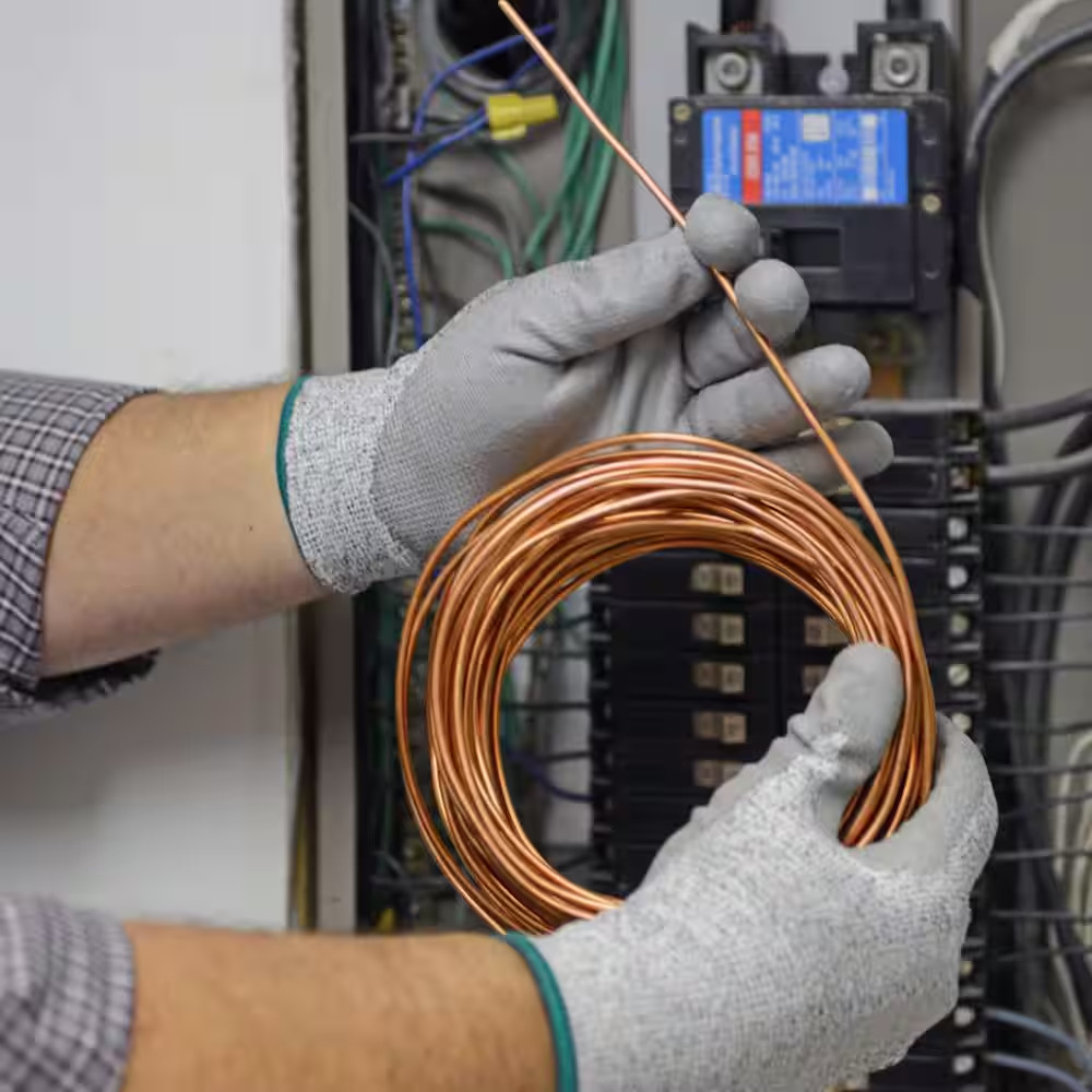 50 Ft. 8-Gauge Solid SD Bare Copper Grounding Wire