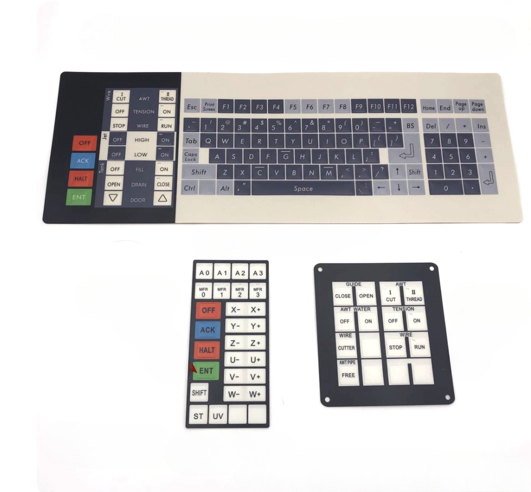 1 set For Sodick AQ400LS operation panel key film keyboard film AQ400LS