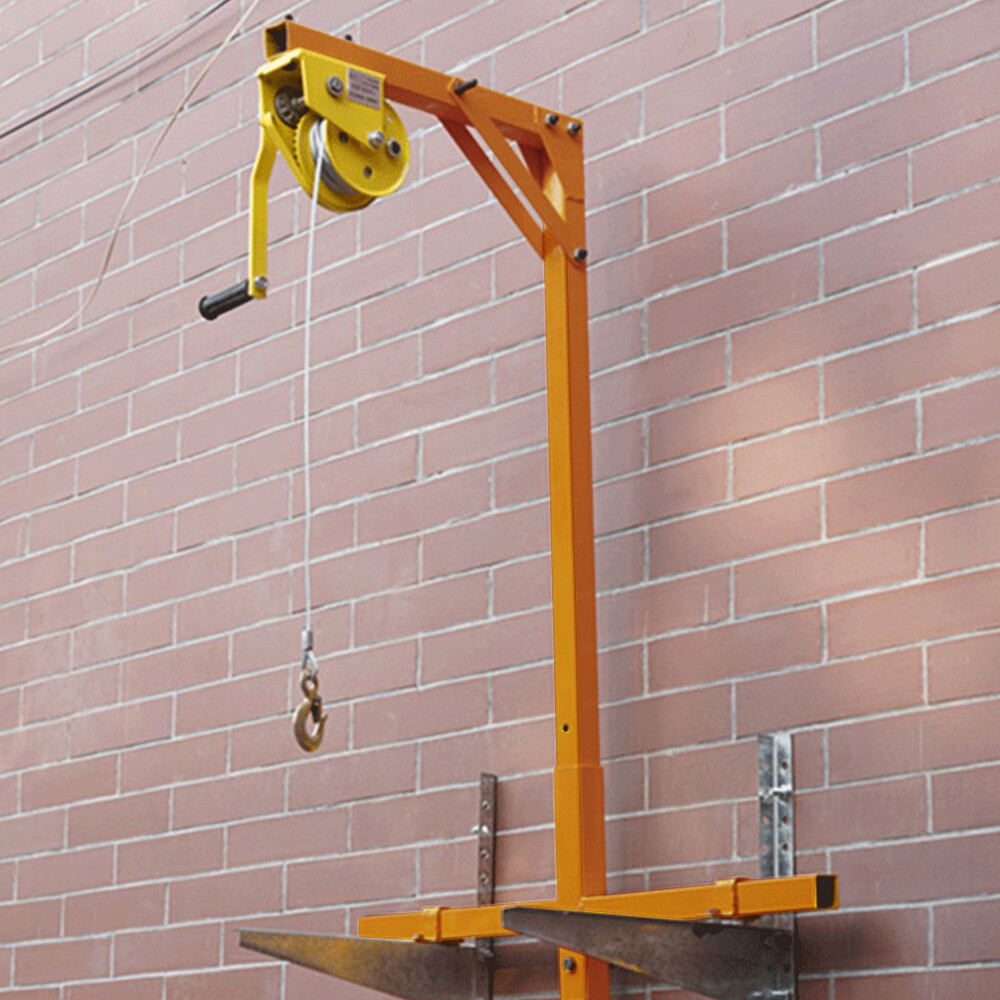 A/C AC Air Conditioner External Unit Lifting Tool Set w/ Hanger Pulley 10m Ropes