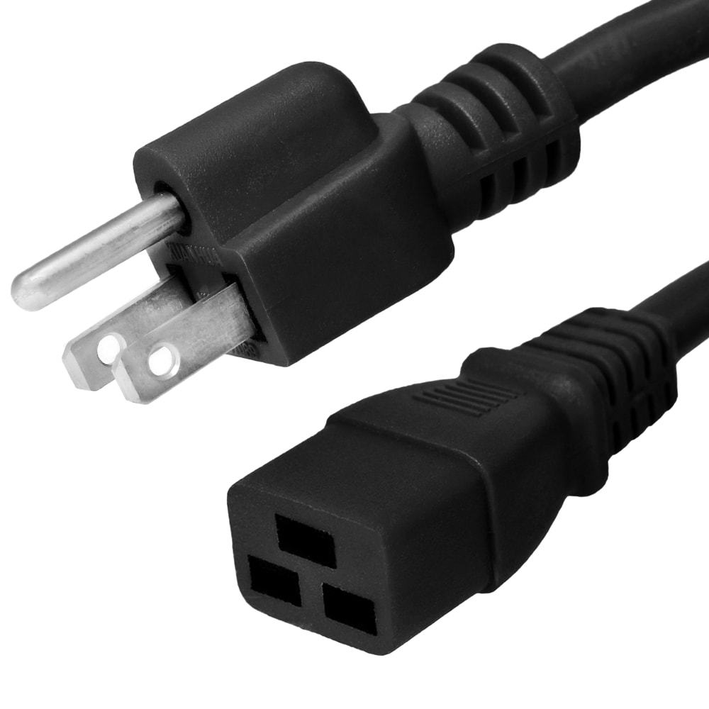 AC Power Cord 5-15P to C19 – 15A/125V, 14/3 AWG – IBX-4923