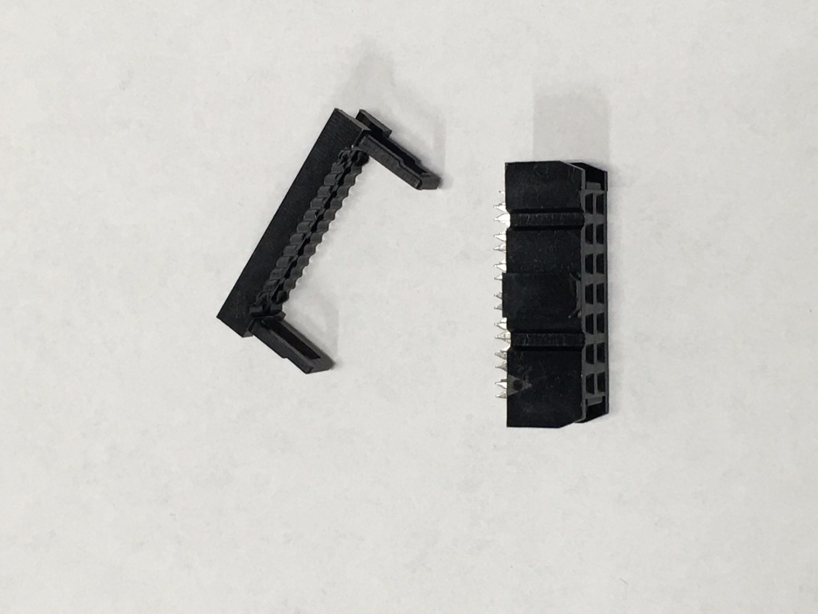Flat Cable 14 Pins Wires IDC Ribbon 2.54mm pitch 12ft cable & 10 sets connectors