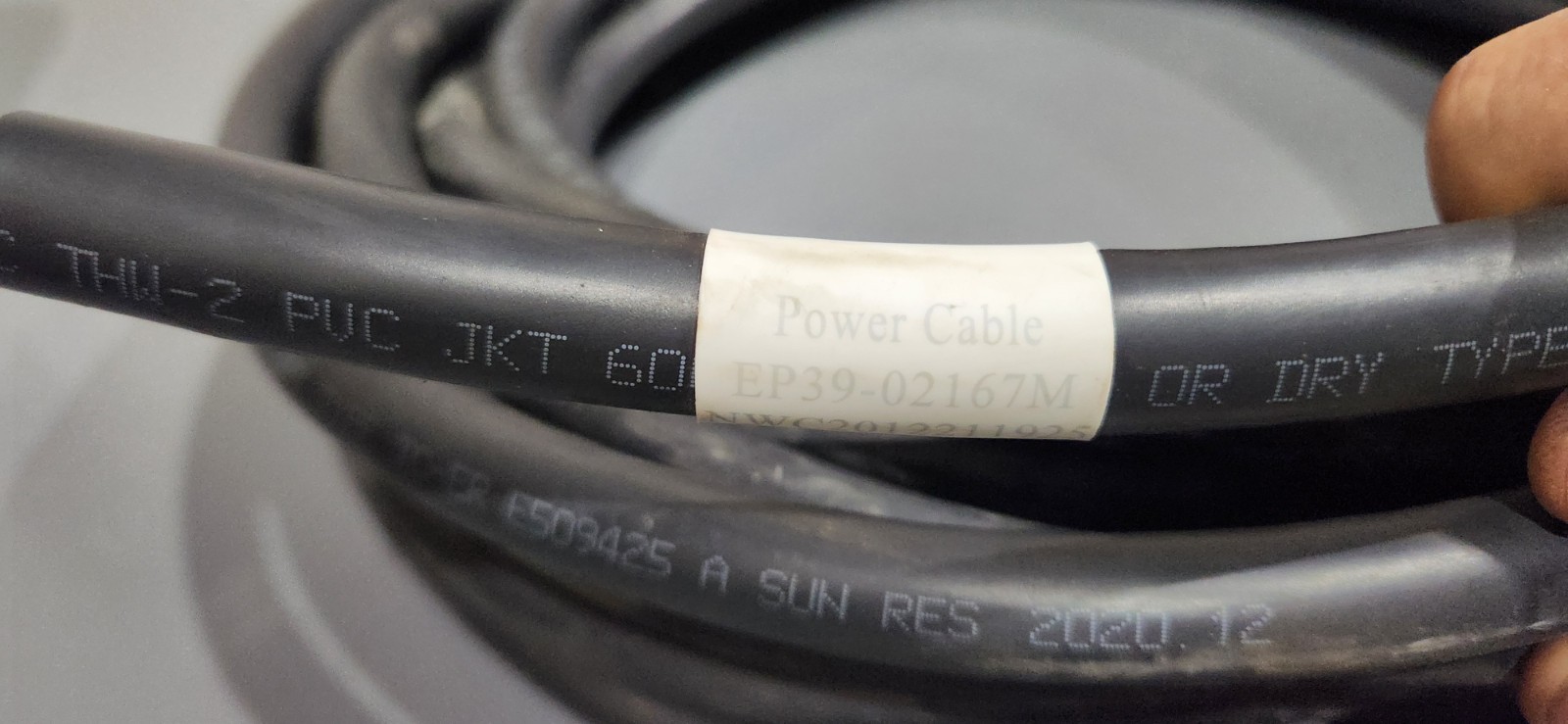 NEW Power Cable 8 AWG 2C THHW Red & Black Wire 8/2 Insulated Flexible 600V