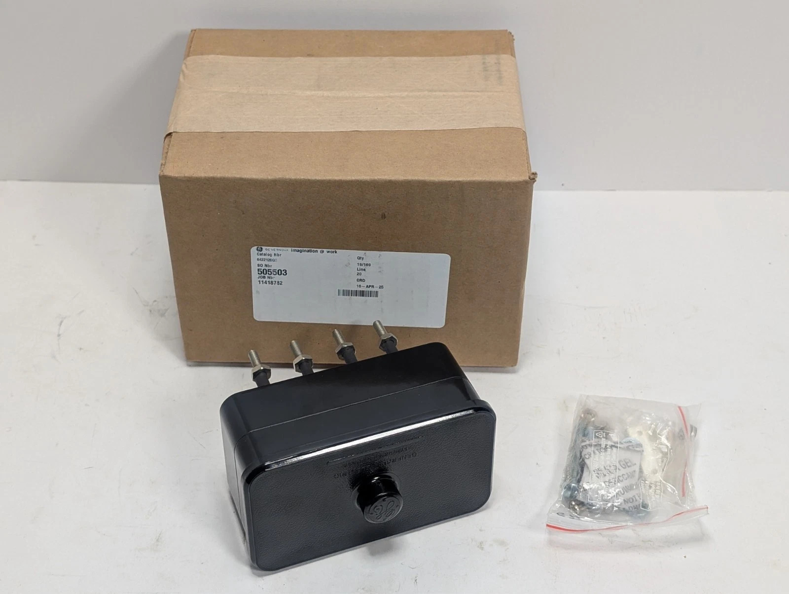 GE General Electric 6422120G3 / PK-2 Voltage Test Block, 4-pole