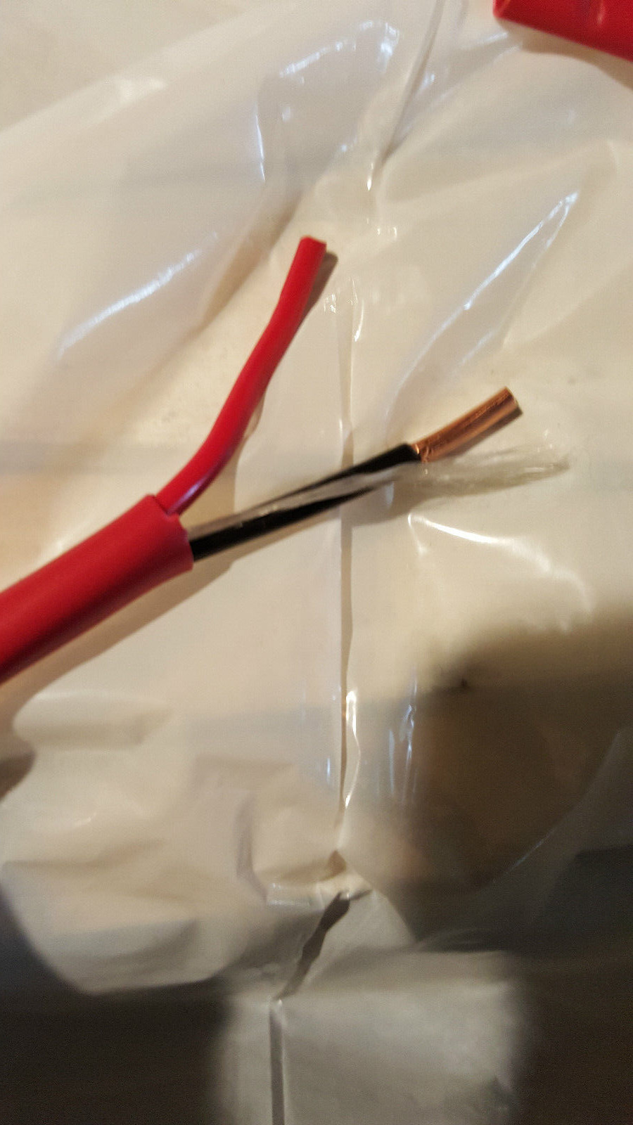 Superior Essex 2F-41x-91 12/2C Solid Riser Fire Alarm/Security Cable Red /50ft