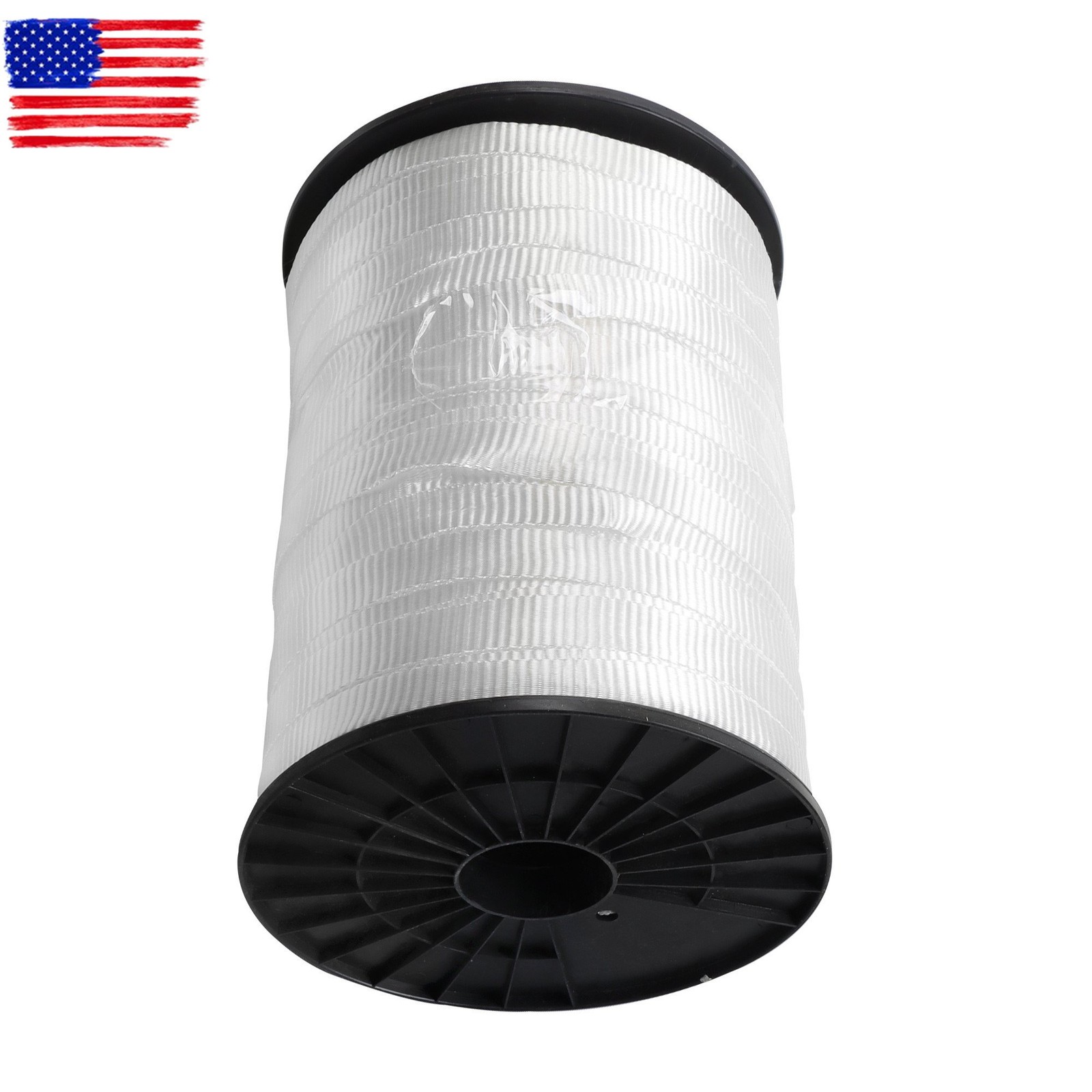 3/4″ × 600′ Mule Tape Flat Rope，Polyester Pull Tape，2500 Lb Tensile Capacity