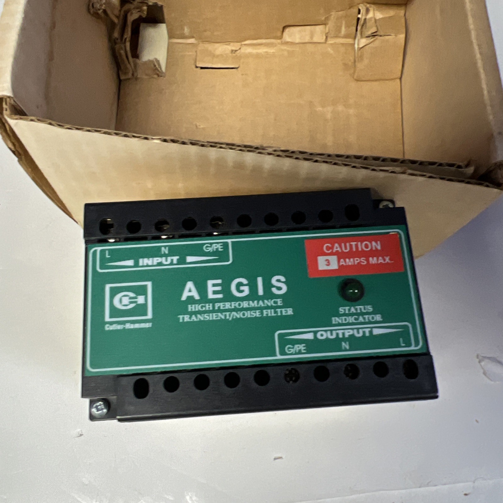 Cutler-Hammer AGSHWCH120N03XS Power Line Filter New Old Stock