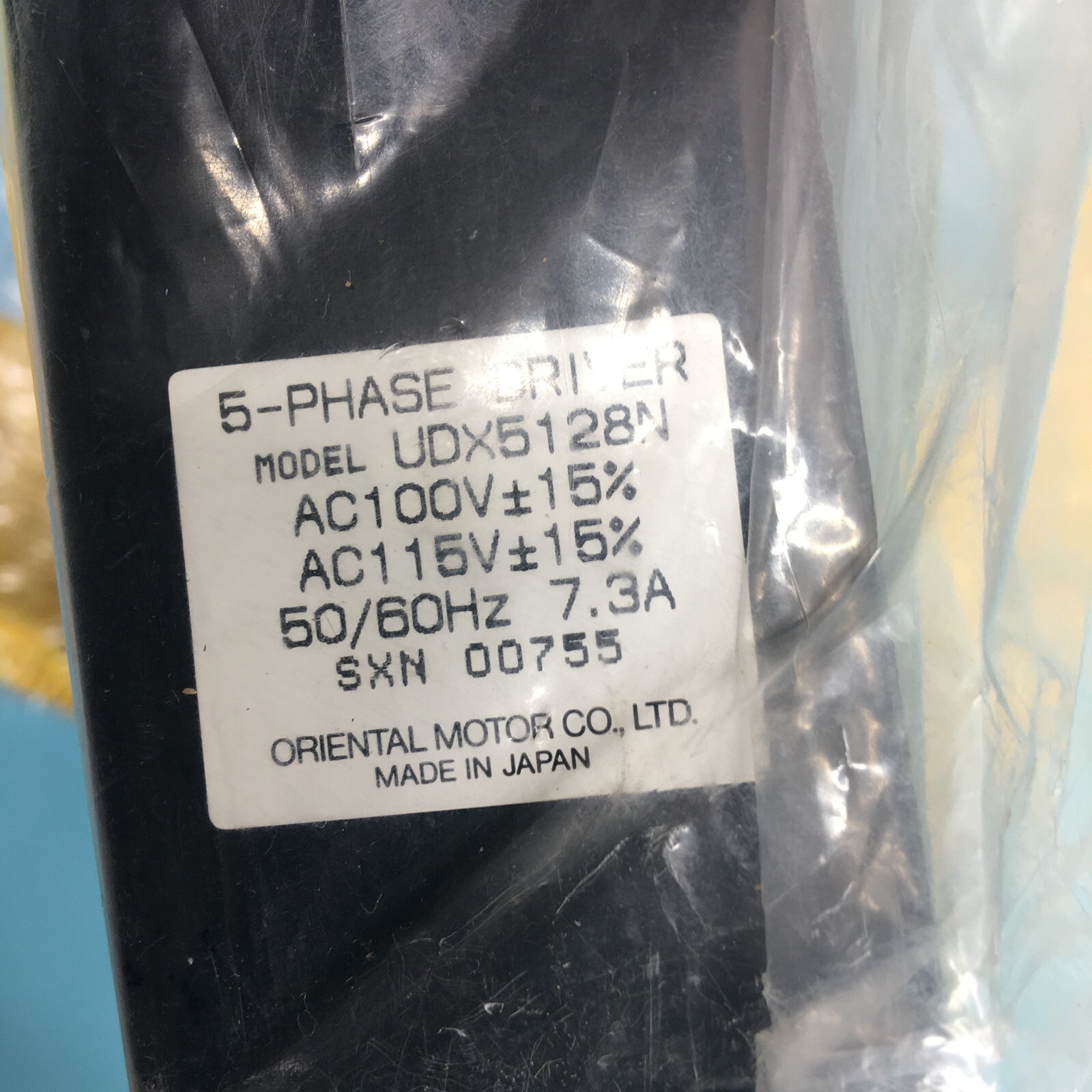 ORIENTAL MOTOR UDX5128N SUPER VEXTA 5-PHASE DRIVER, 140000