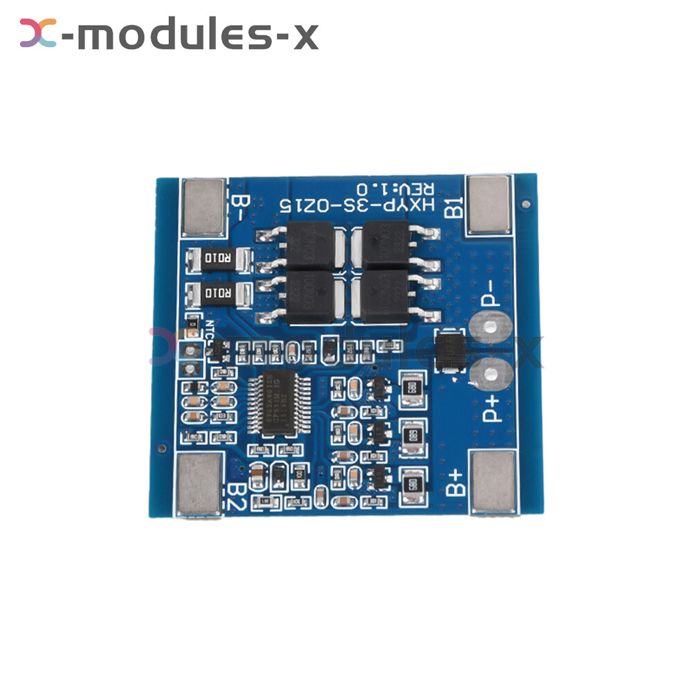 3S 12V 15/20/25/30A 18650 Li-ion Battery Protection Board 11.1V 12.6V Balanced