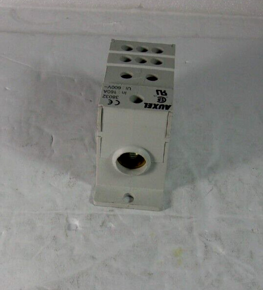 Altech Corp.- Auxel 38032 Power Distribution Block SCCR 100KA/600V, New