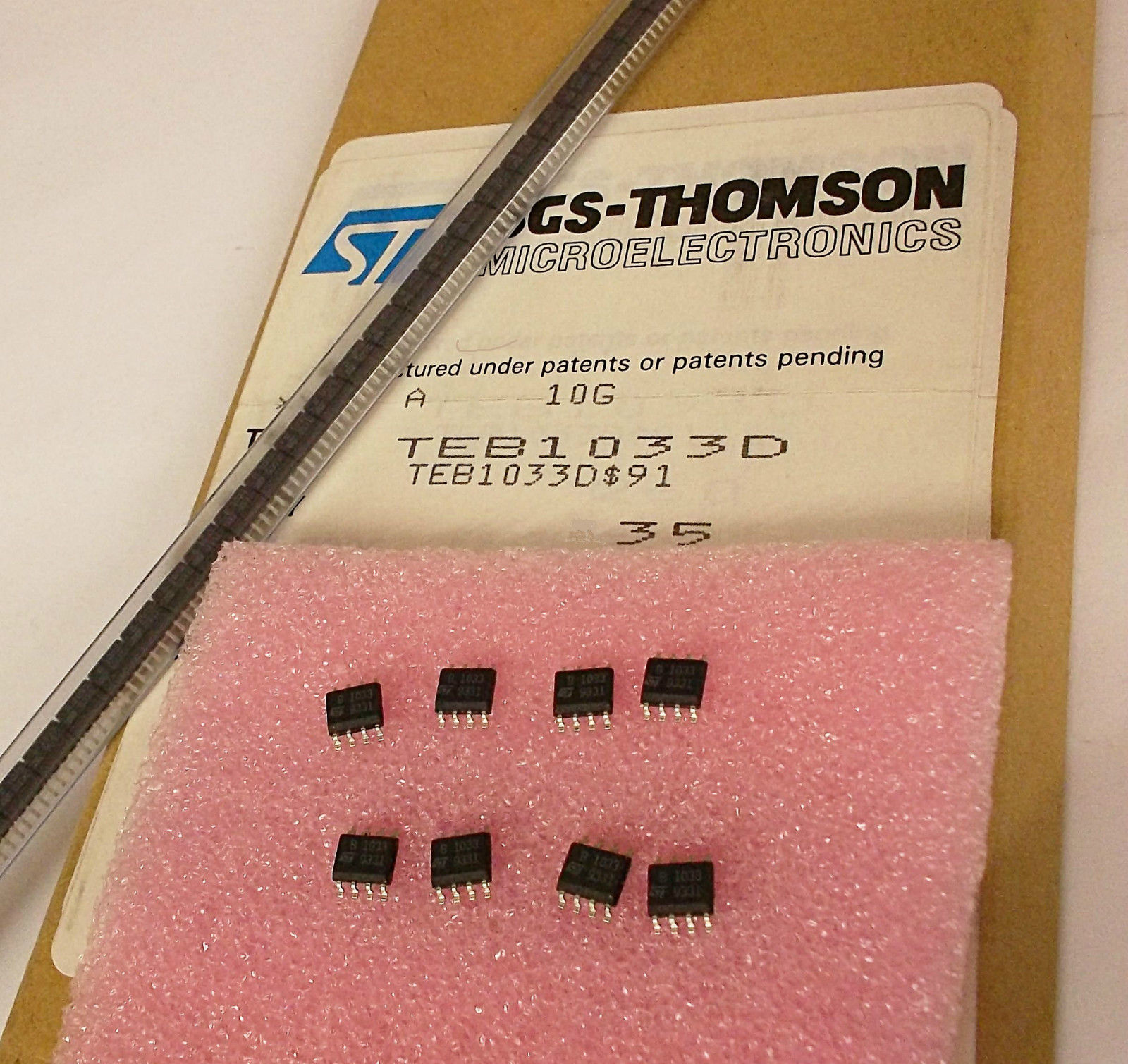 3 pieces TEB1033D PRECISION DUAL OPERATIONAL AMPLIFIERS SO-8 NEW ~