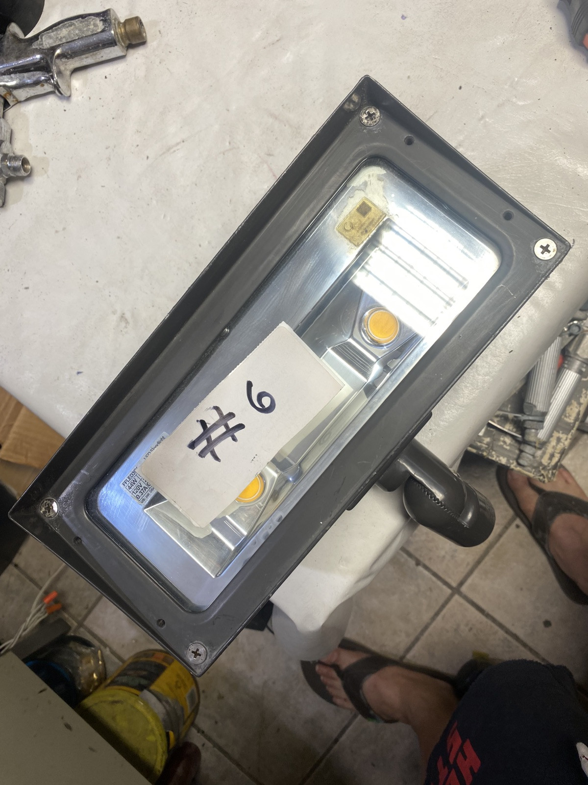 RAB LIGHTING FFLED39Y LED Floodlight 44W 120V (4 PARTS) #6