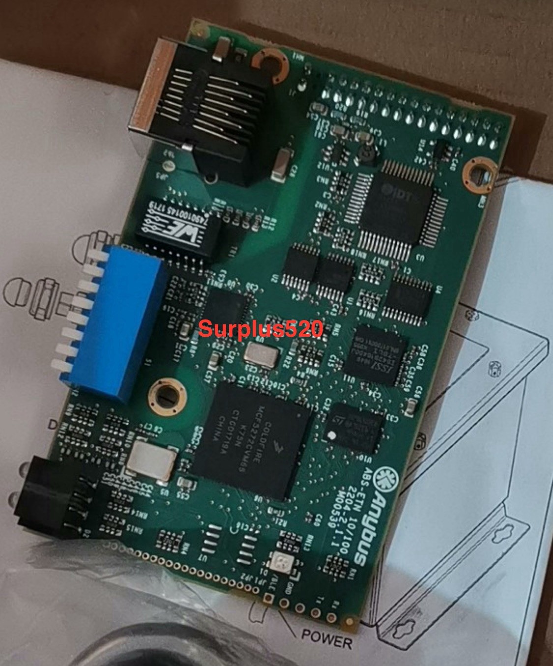 1Pc Refurbished NEW Anybus HMS ABS-ETN 10/100 2204-2.1.1 HMS-020901-B AB4483-C