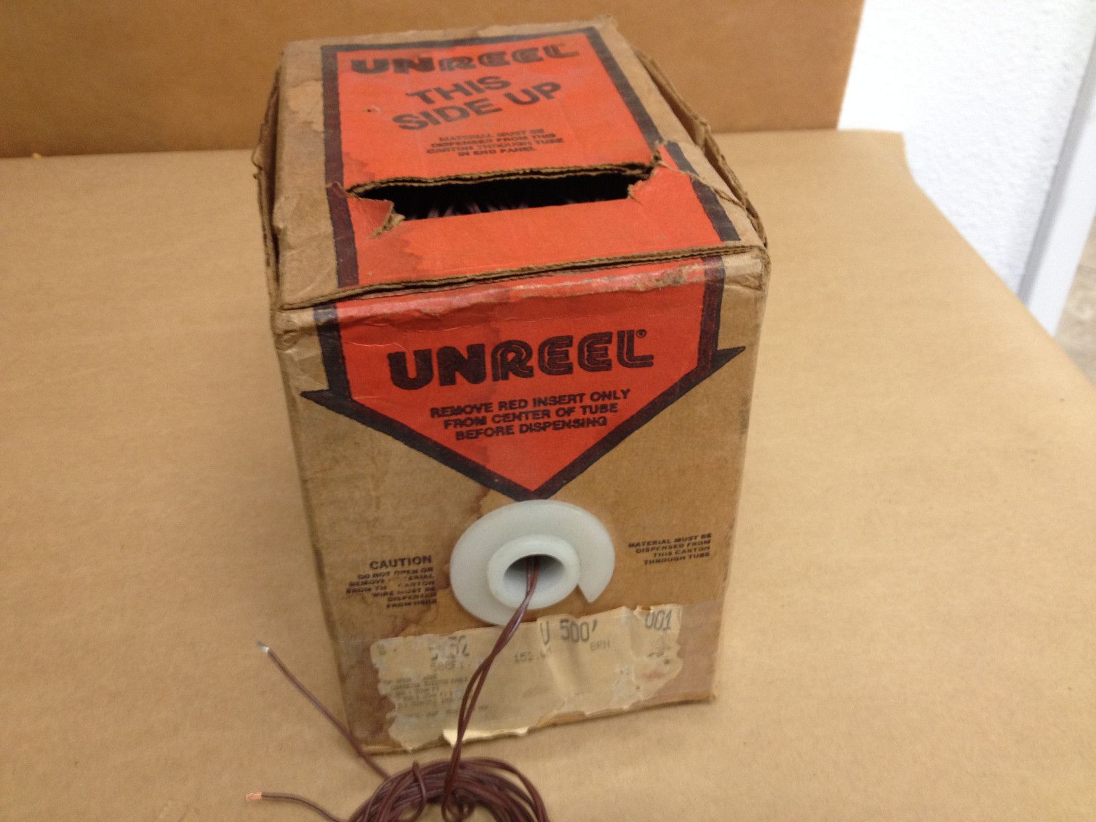 Belden Unreel Wire Dispenser 500Ft 20 AWG