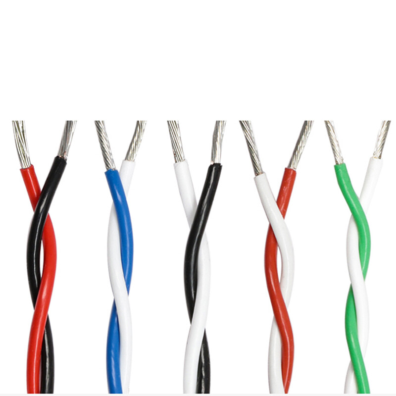0.12mm²-2.5mm² Twisted Wire Cable Pure Copper Core Soft Wire Twisted 2 Core Wire