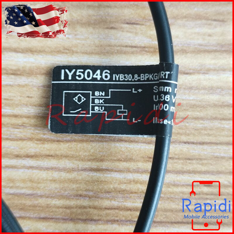 Inductive Proximity Sensor Switch10-36VDC 100mA For IFM IY5046 IYB30,8-BPKG/V2A