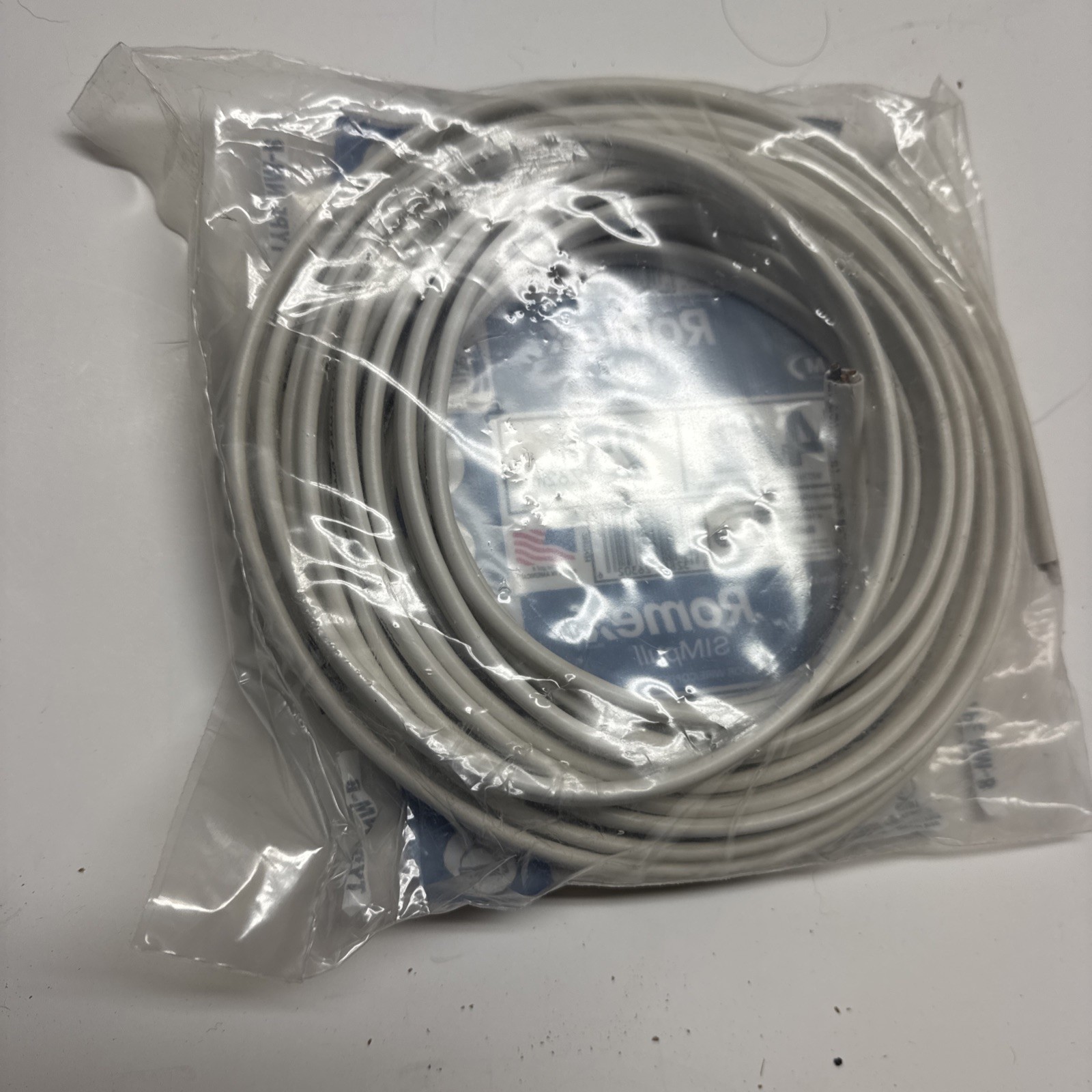 Romex-28827421 NMB W/G Wire, 25′ 14/2 – White – 25 Foot Southwire