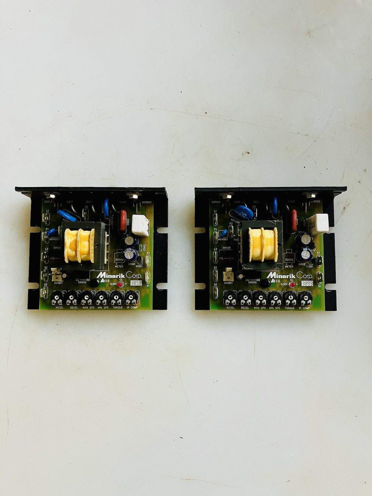 Lot of 2! Minarik Corp. MM23011C 115/230V