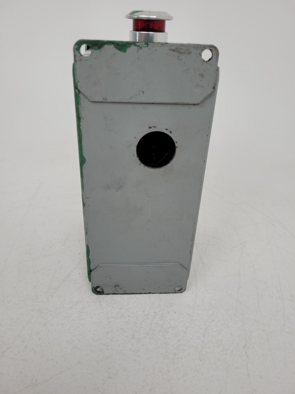 E-3PBX Hoffman Pushbutton Enclosure w/ Pushbutton and Red Light- Next Day Option