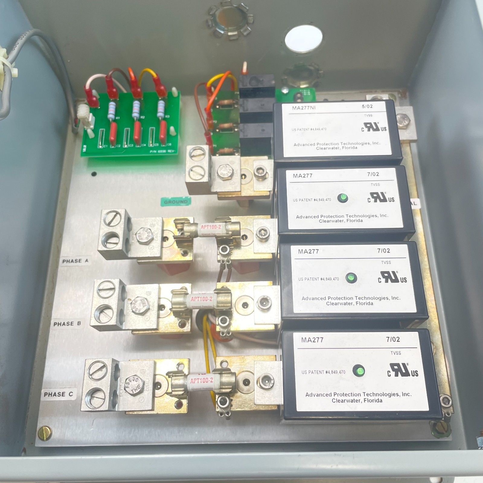 TRANSIENT ELIMINATOR TE/4HPS/DC 402036 SUPPRESSION CIRC. ENC. TYPE1 600V 50/60HZ