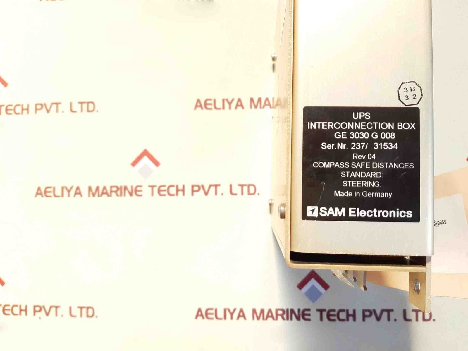 Sam electronics ge 3030 g 008 ups interconnection box rev 04