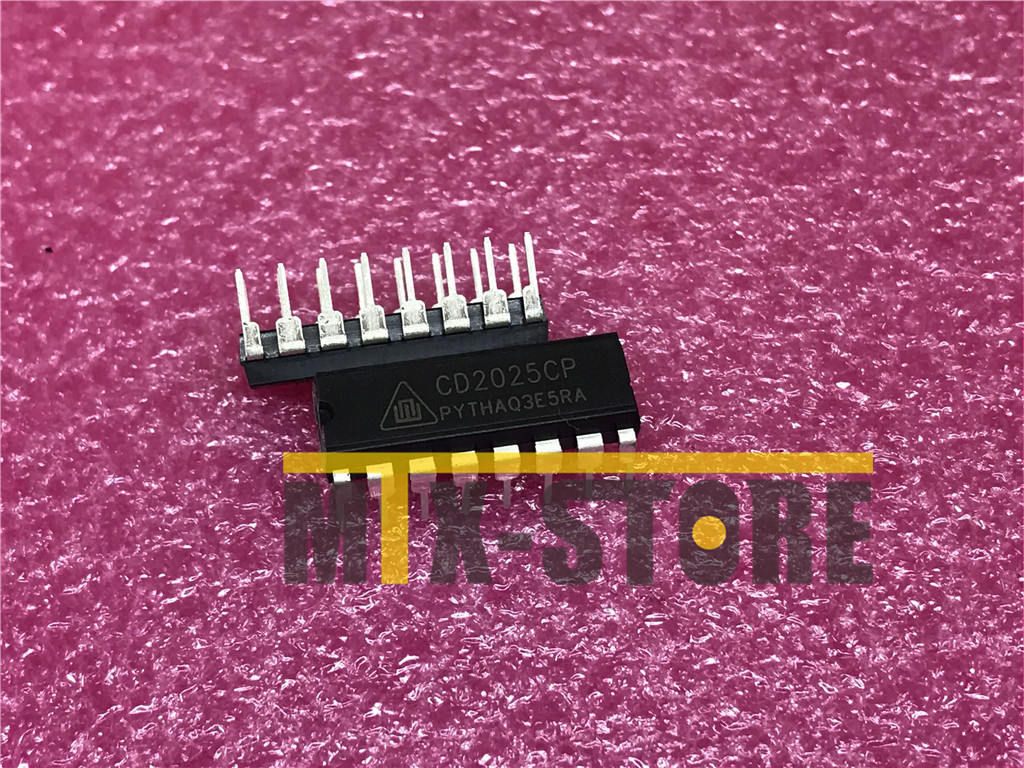 10PCS CD2025CP New Best 2,3W DUAL AUDION POWER AMP