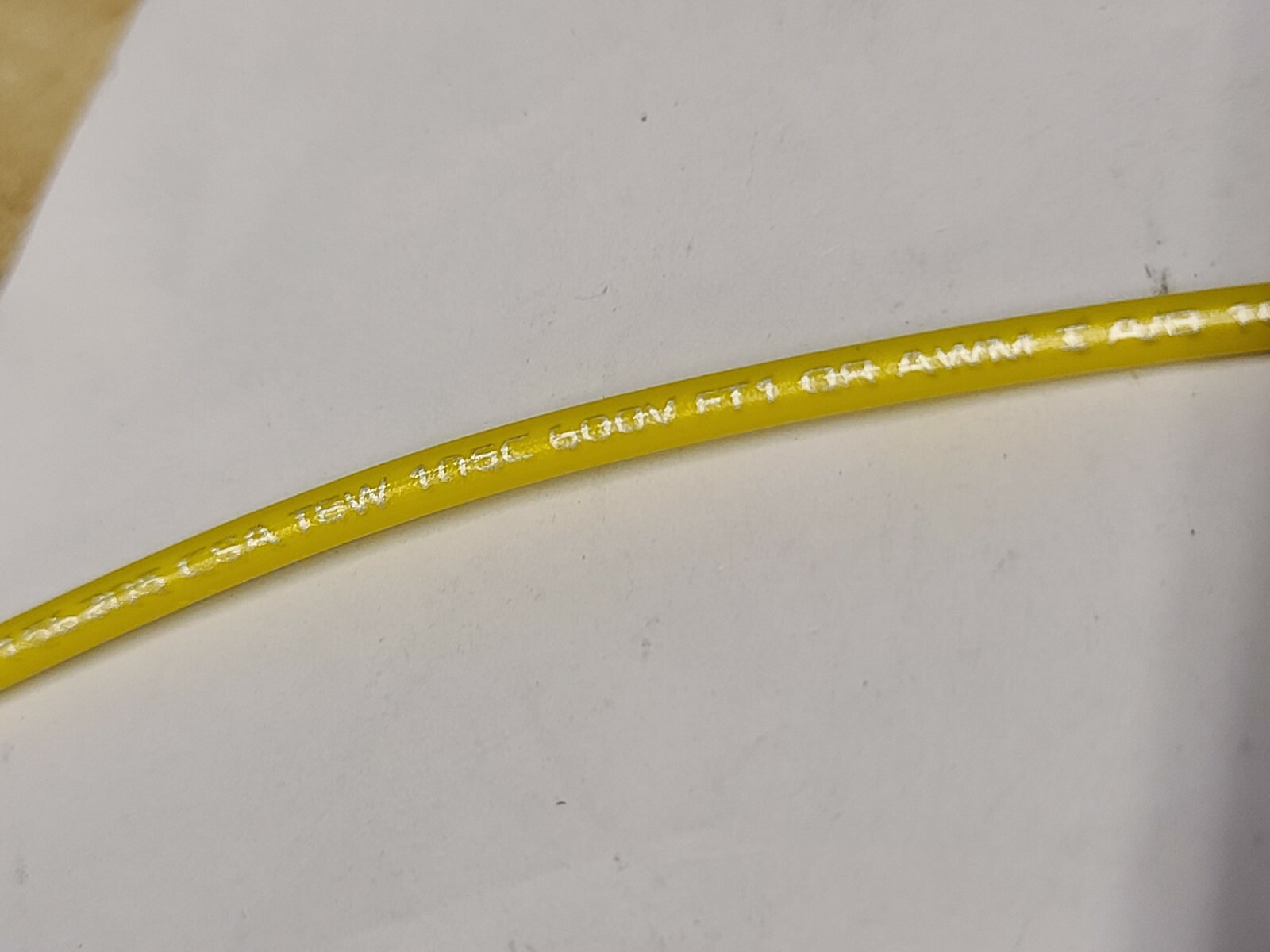 Southwire/Copperfield #16awg 26×30 Boat Cable BC-5W2 Hook-Up Wire Yellow /100ft