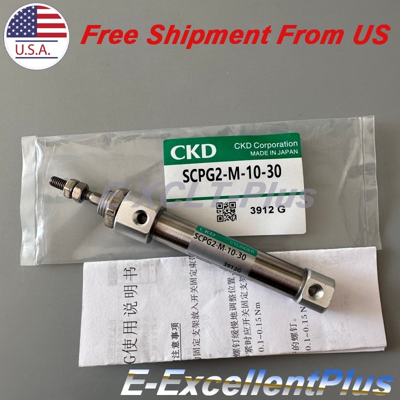 For CKD SCPG2-M-10-30 SCPG2M1030 0Y18G Round Standard Pneumatic Air Cylinder USA