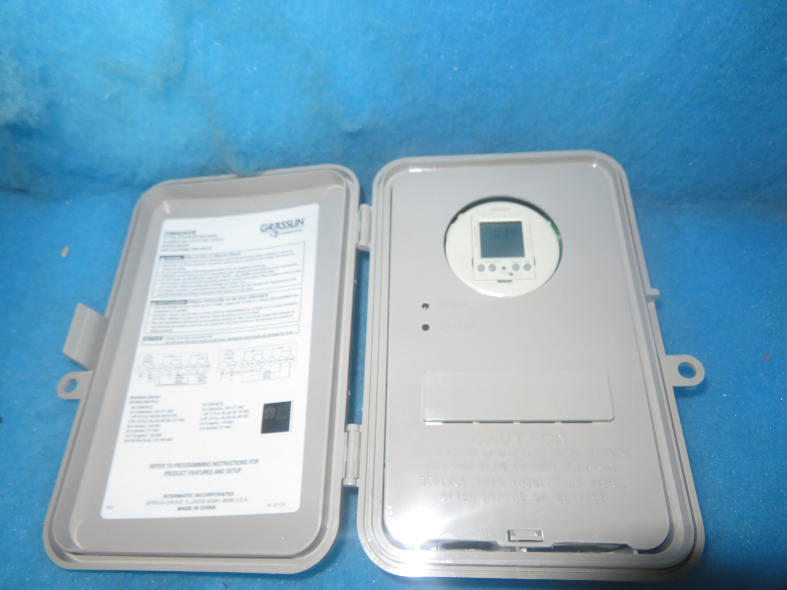 INTERMATIC GRASSLIN LED OUTDOOR DIGITAL TIMER GM40AVE 3R 120/277V 1YR WARRANTY