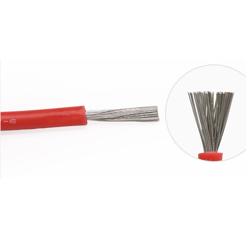 UL3239 Silicone High Voltage Wire 14/16/18/20/22AWG Insulation Black/Red/White