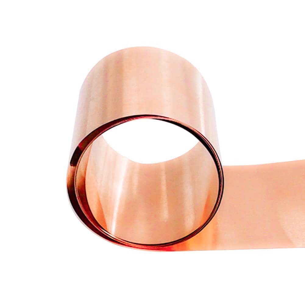 99.9% Pure Copper Cu Metal Sheet Roll Foil Plate Strip T2 Thickness 0.01mm-1mm