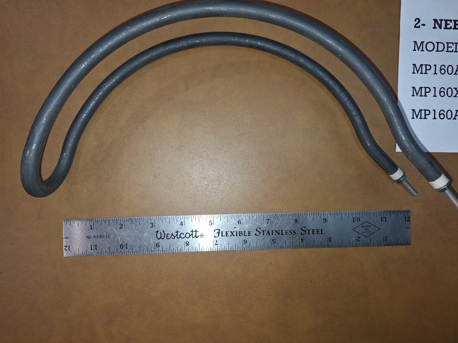 US17105(R) 230V 1050W ROLLED Replacement Heating element Waage Electric POTS NEW
