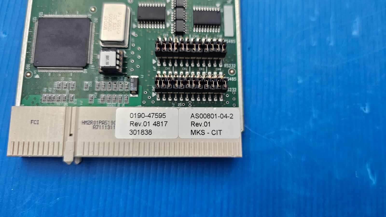 Applied Materials AMAT 0190-47595 AS00801-04-2 Octal Serial
