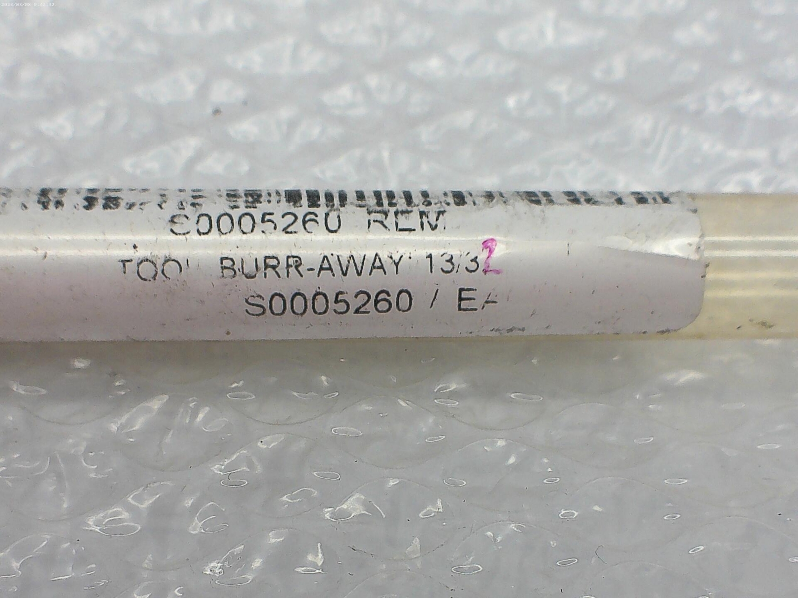 INDUSTRIAL SPARE S0005260 BURR AWAY NSNP