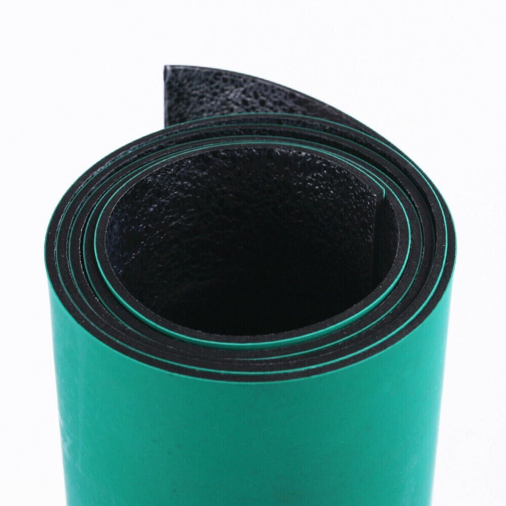 PC Building Rubber Anti Static Mat Green Roll ESD Floor Mat Table 39″X24″ inches