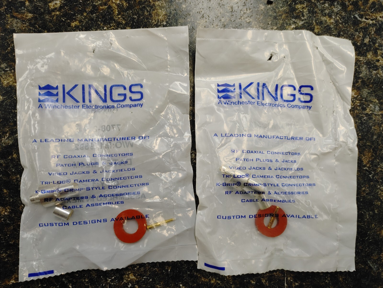 Kings 7702-2 7702-5 Pair(Both Sets pictured Sold Separate)