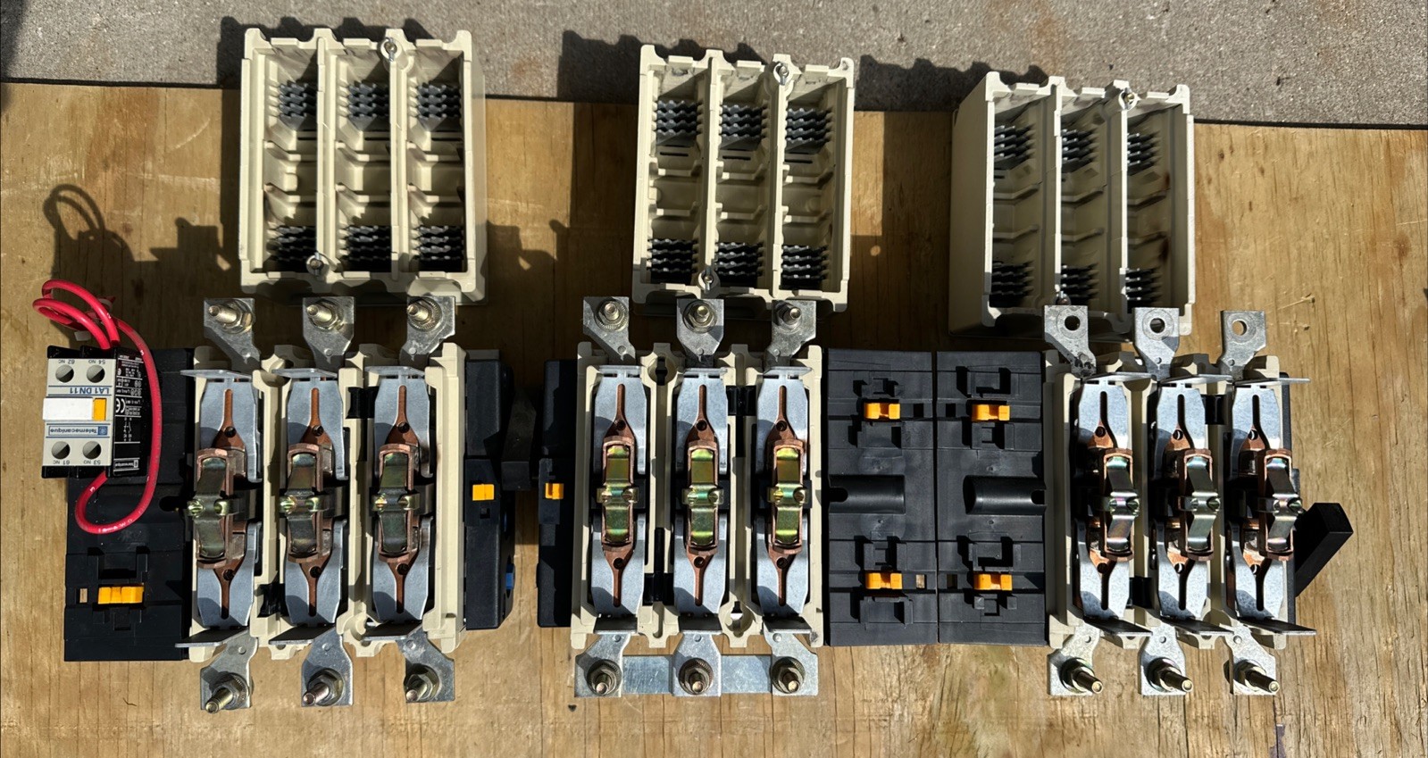 Square D Telemecanique Contactor LC1F115 Set Of 3