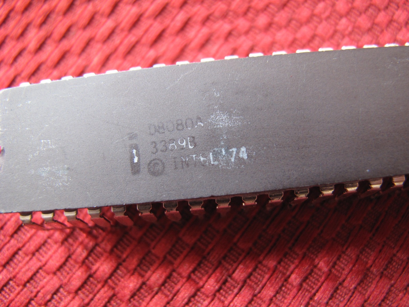 vintage Intel 8080 Lot Microprocessor Eprom Chips