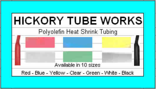 100 FT. RED 5/16″ Polyolefin 2:1 Heat Shrink Tubing