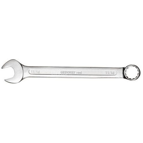 GEDORE Red 3301026, 1/4″, Chrome Vanadium Steel, 15D, Combination Spanner, 1pc