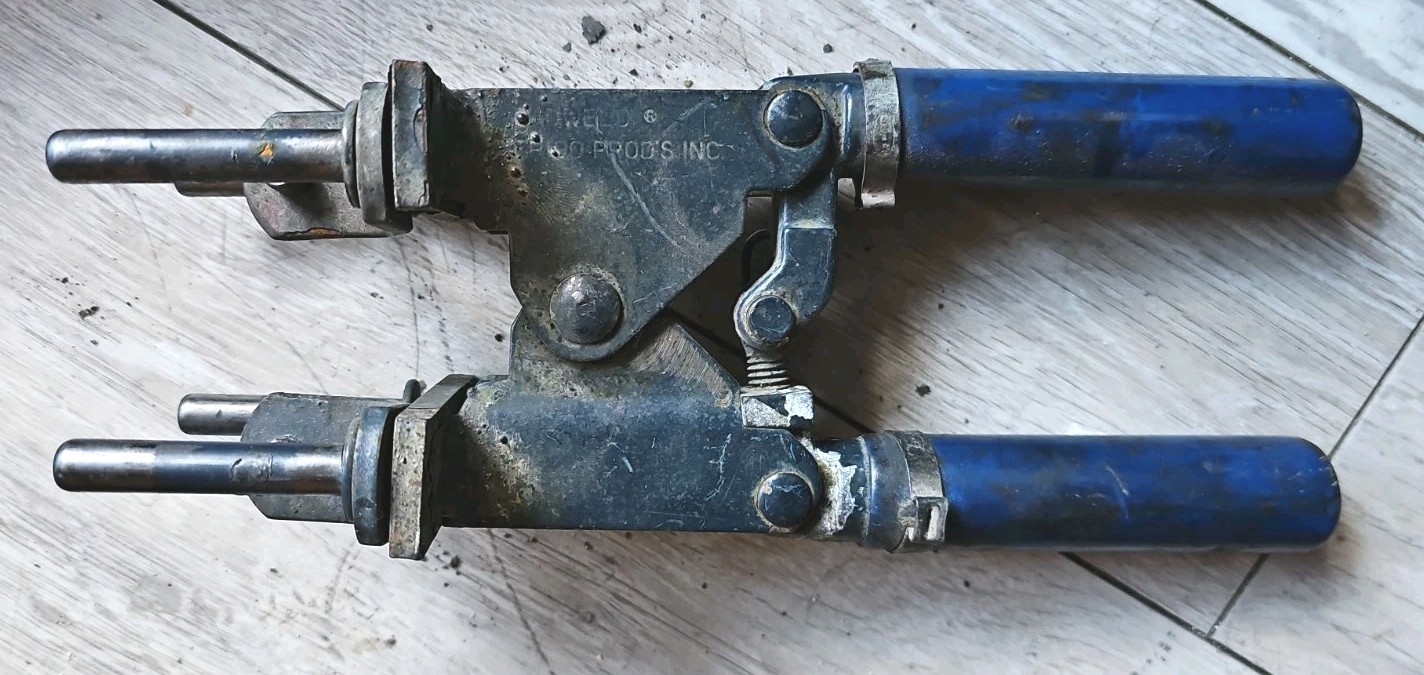 Cadweld Exothermic Weld Mold Handle Clamp Heavy Duty Grounding Tool USA