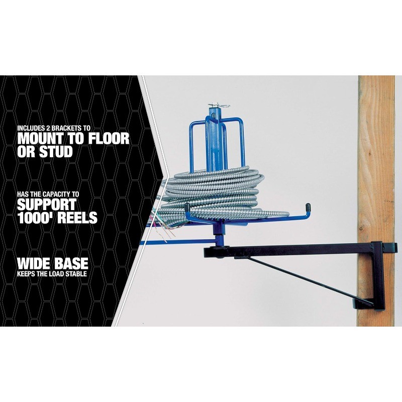 MH8110 Wire Smart Cable Dispenser, Floor or Stud Mounted
