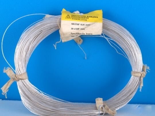 100m 0.14mm2 26AWG SILVER PLATED HIGH PURITY COPPER TEFLON WIRE FOR AUDIO